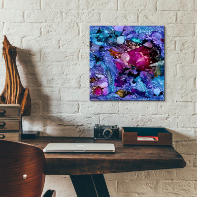 " Purple Outburst I " by Regina Moore