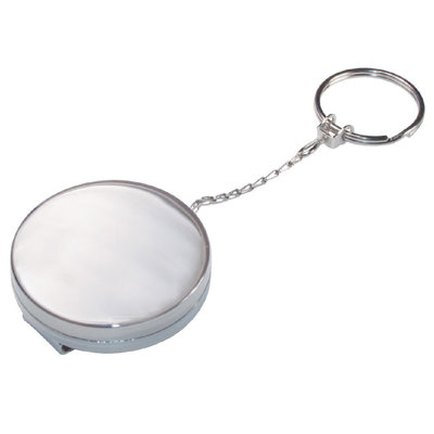 Hillman Fasteners 2'' W Silver Key Chain