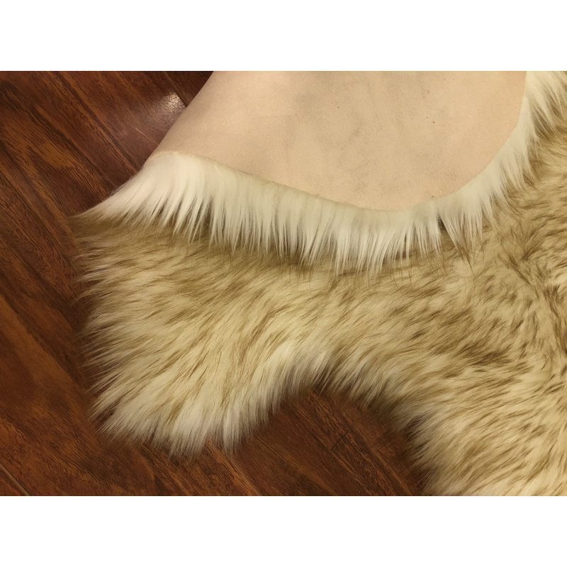 Wick St Lawrence Performance Sheepskin Indoor Rug, Novelty 3' x 3'6"