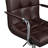 Pete Swivel Upholstered Adjustable Height Counter Stool with Metal Frame-694174960