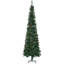 Crayon, arbre de Noël artificiel, aiguilles de pin minces avec branches réalistes, pommes de pin, base en métal, vert-973331186