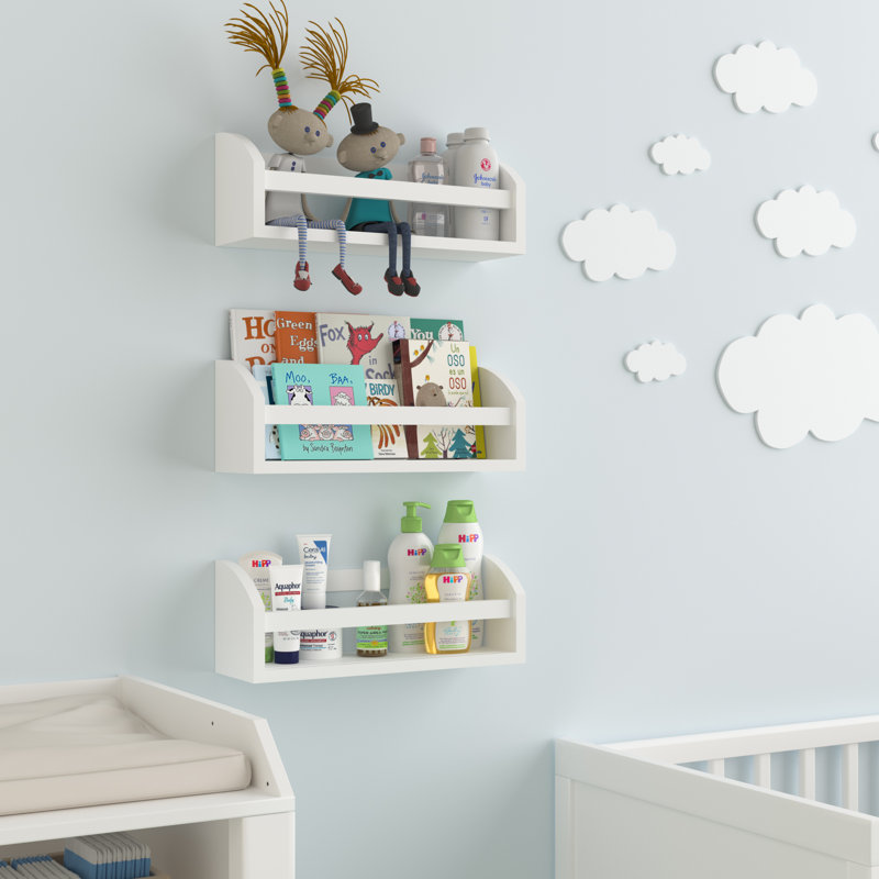 Cleethorpes 6'' H X 16.5'' W Solid Wood Pine Buildings & Architecture Floating Shelf