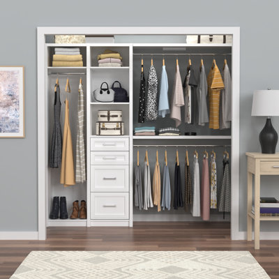 SpaceCreations 52-87" Closet System