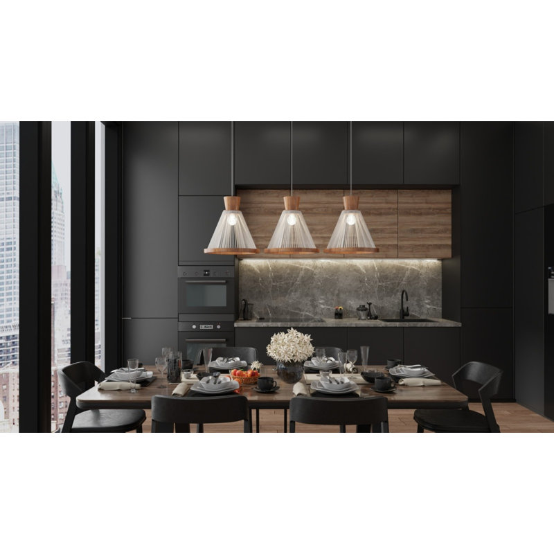 Corda 3 - Light Pendant, Maple