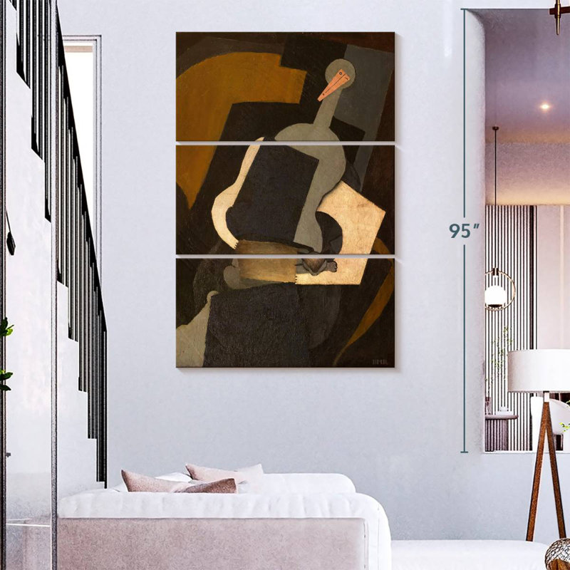 Avery Seated Woman 1915, 74" H x 48" W