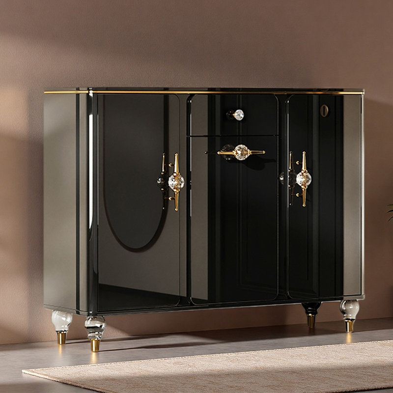 Italian style premium storage shoe cabinet