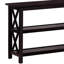 Console à 2 tablettes Deep Merlot