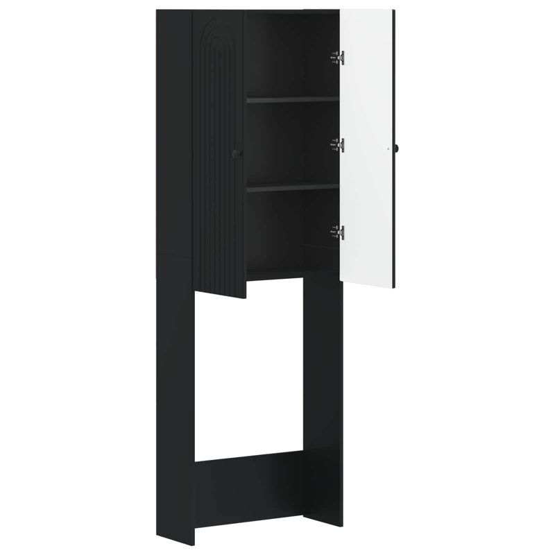 Over the Toilet Storage, Black