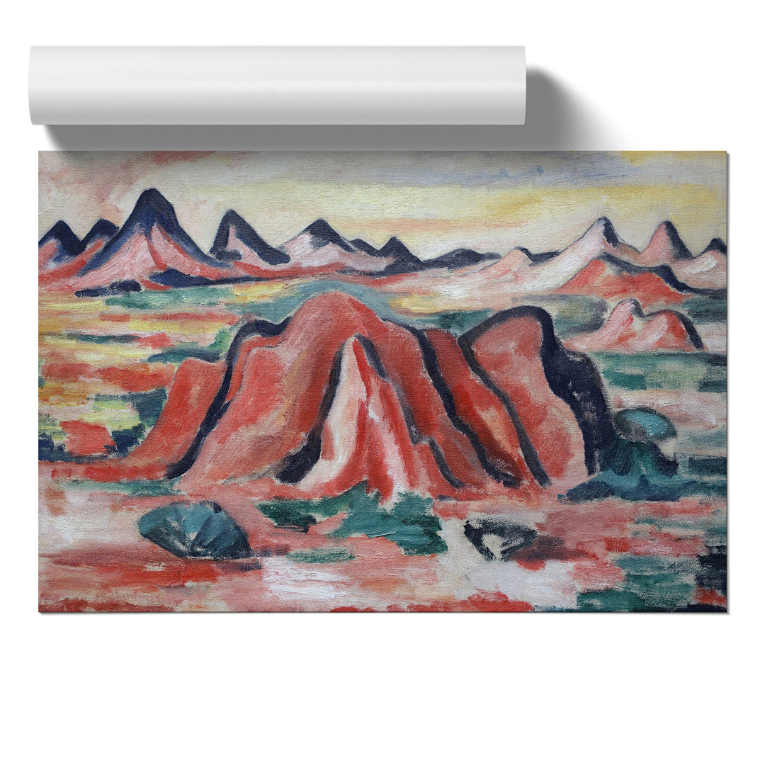 New Mexico by Marsden Hartley - Unframed Painting