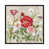 Toile encadrée de bois rustique foncé
