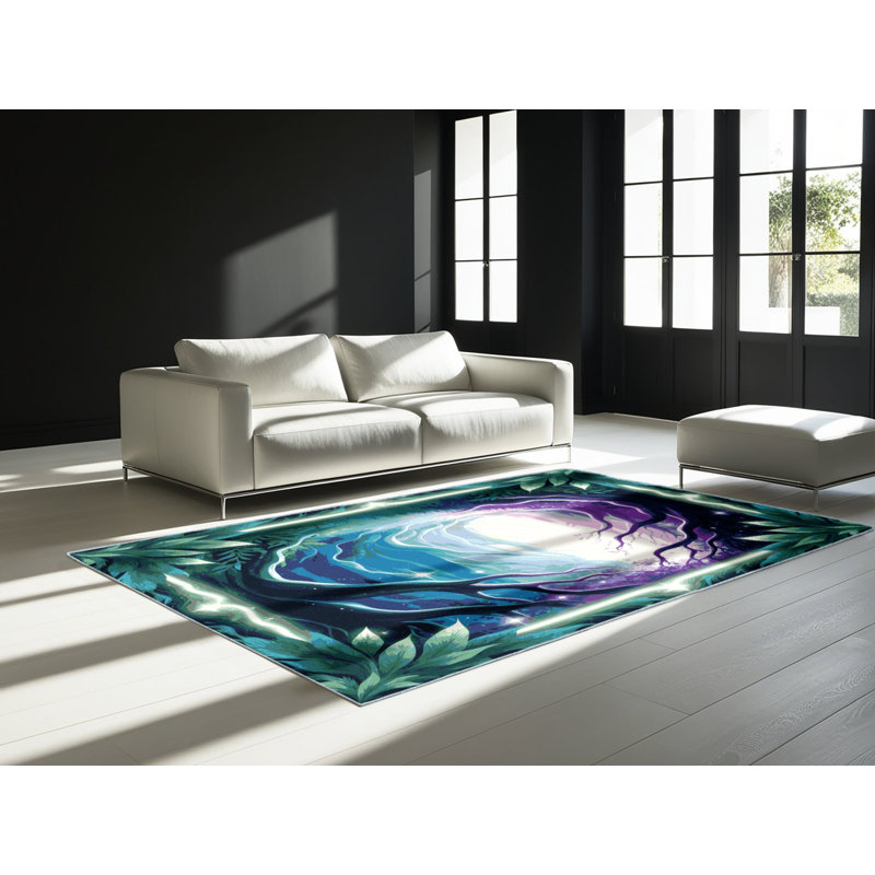 Tapis Mystic Vines, Carré 5 pi