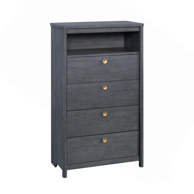 Commode, finition bleue