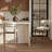 Ellinger 26" Mixed Material Upholstered Counter Stool