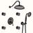 Complete Shower System with Rough in-Valve-97425499