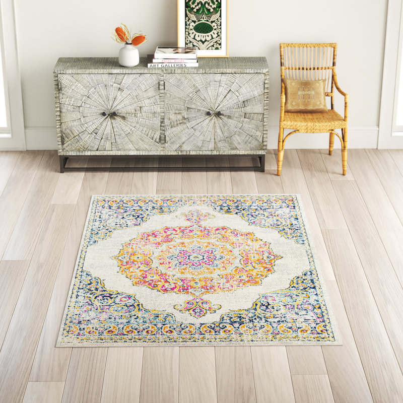 Gorney Oriental Indoor Rug, Rectangle 5'3" x 7'3"