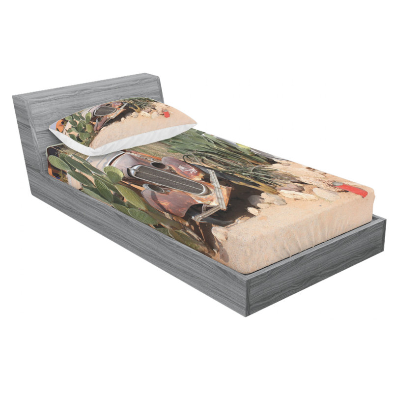 Microfiber Sheet Set, Twin XL Sheet Set with Fitted Sheet
