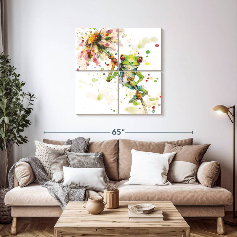 Brampt Hello There Bright Eyes, 38" H x 38" W