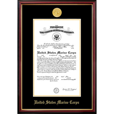 Marine Certificate Petite Picture Frame
