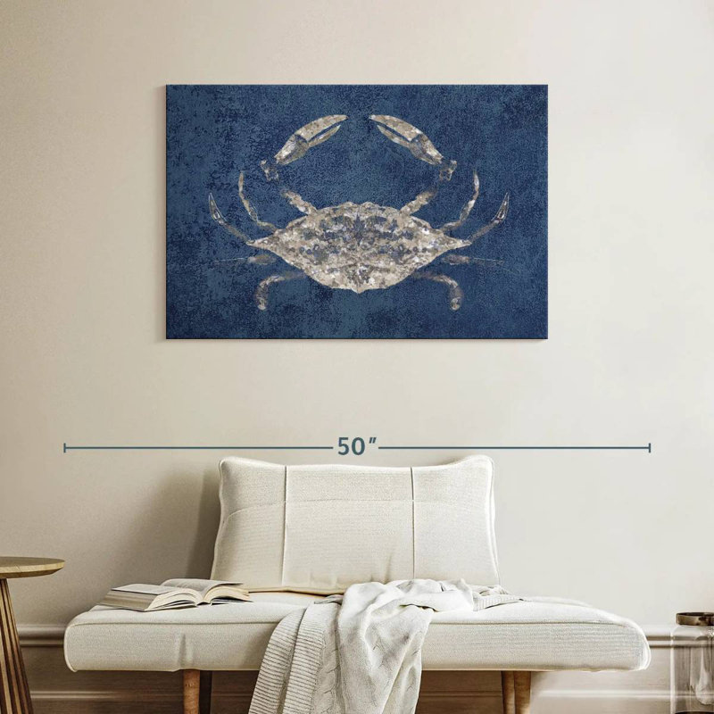 Sea Life Blues I, H 26 po x l 39 po