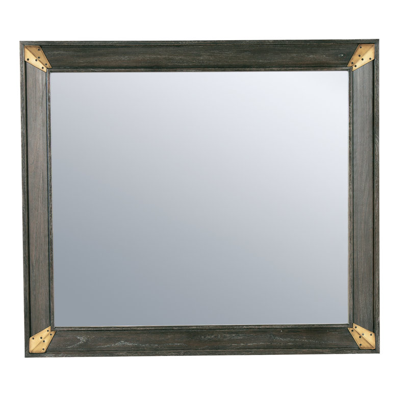 Michaela Flat Beveled Wall Mirror