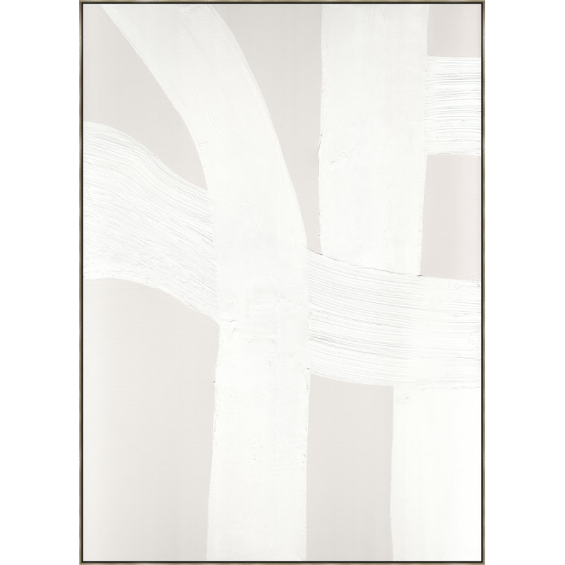 «New Neutral 2» par Thom Filicia - peinture sur toile à cadre flottant