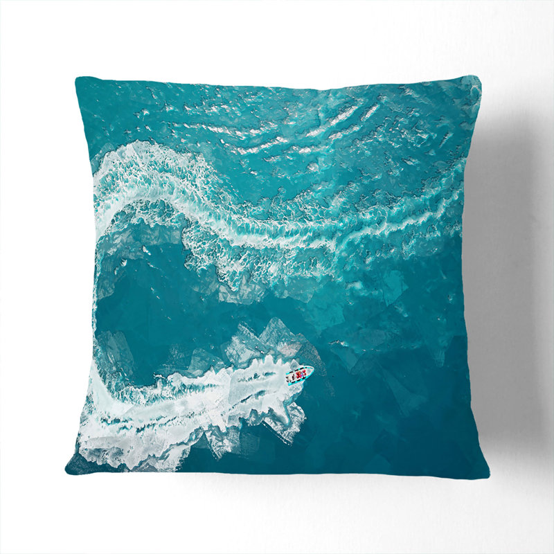 Square Throw Cushion, Stone, 55cm H x 55cm W x 20cm D