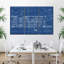 Ensemble de 3 planches maison sur toile-42121759