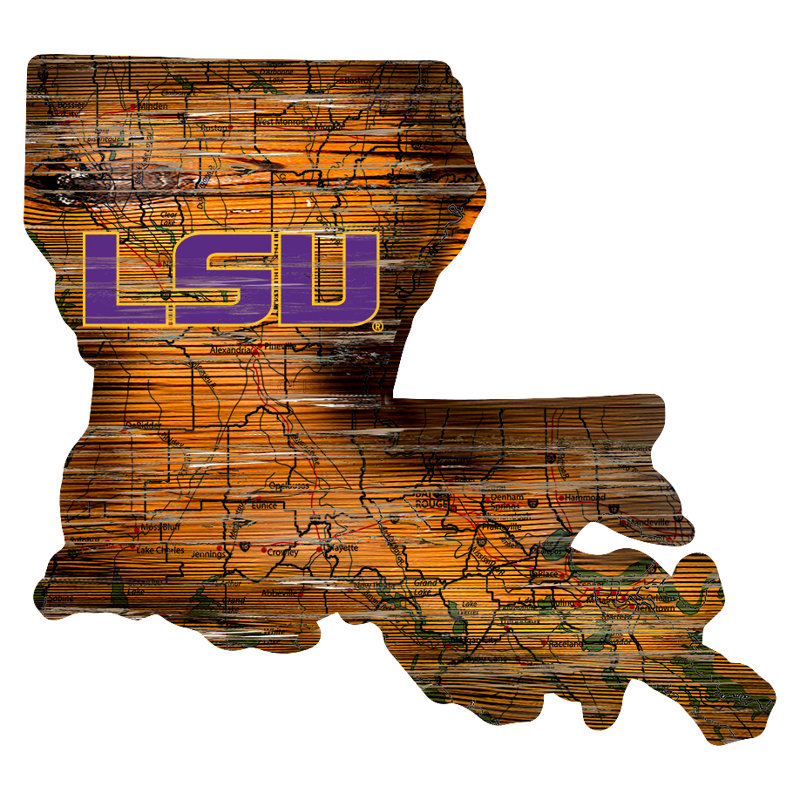Wall Decor,  Louisiana State 