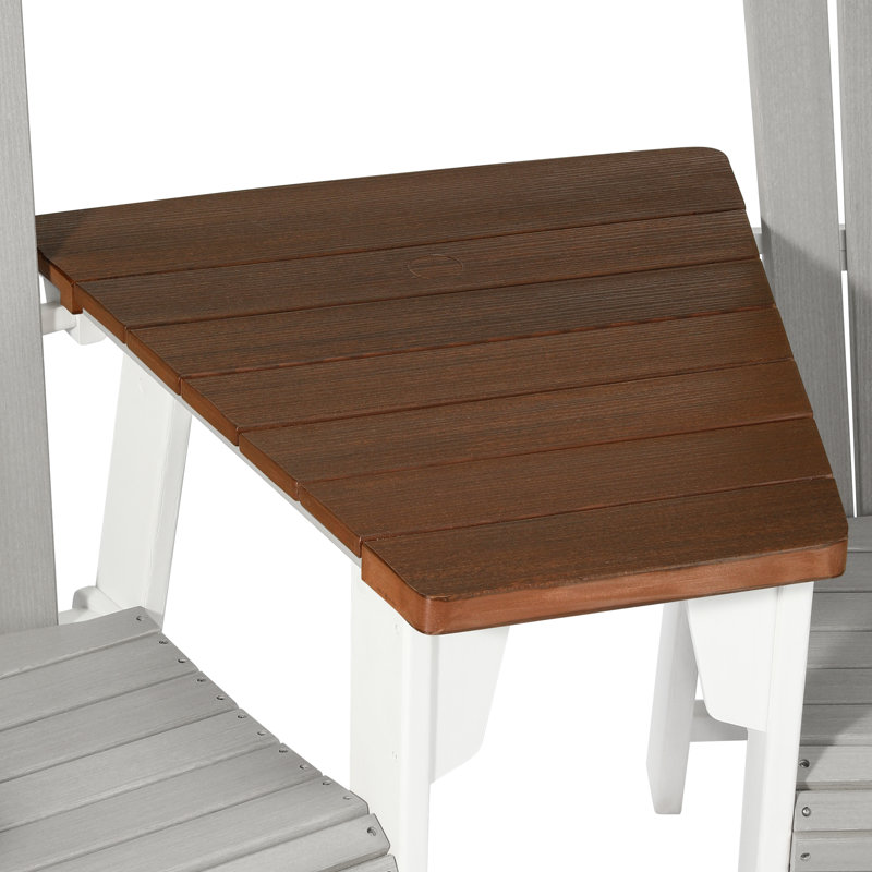 Table de bout Adirondack, Marron foncé