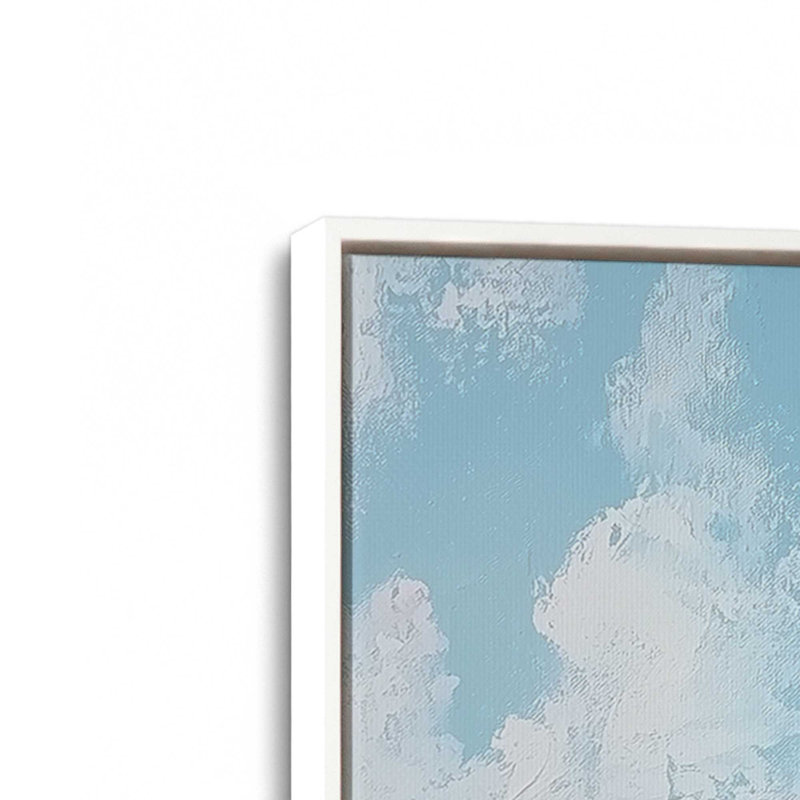 Amalfi Blooming Pathway I, Blanc opaque, H 13 po x l 9 po, Impression encadrée sans passe-partout