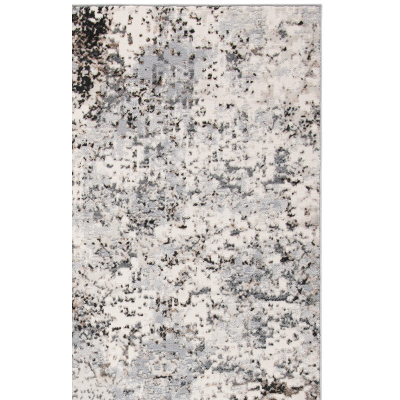 Lagoon Performance Abstract Rug, Runner 2'2" x 8'