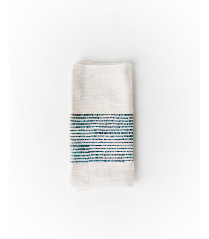 Riviera Cotton Napkins - Set of 4, Blue