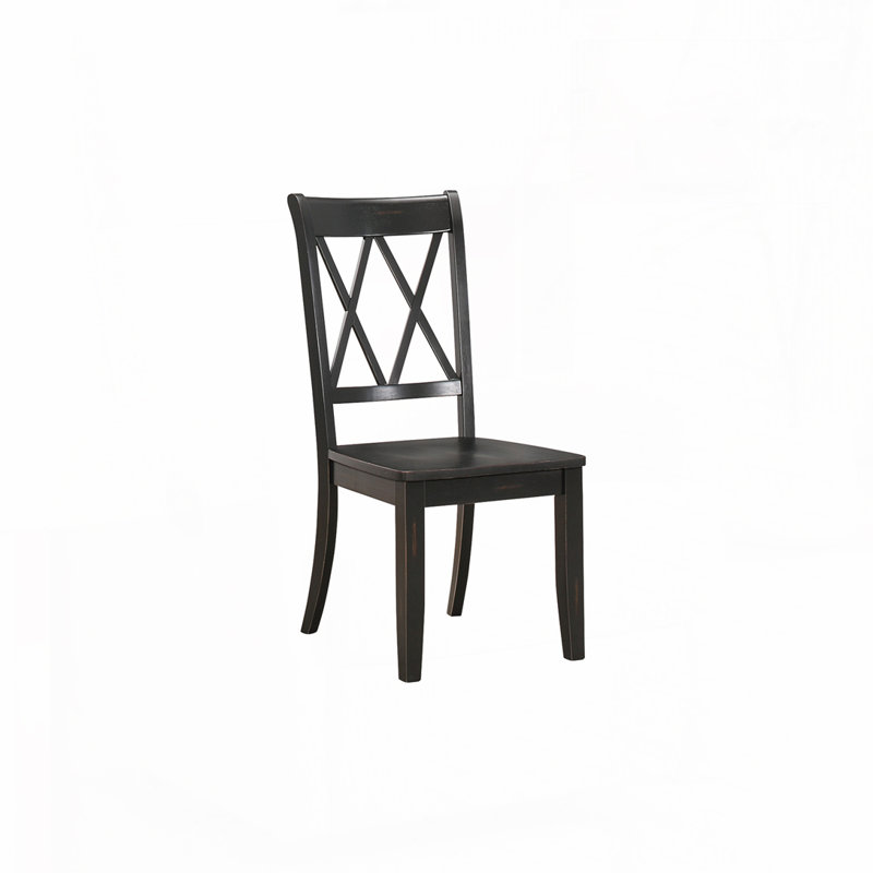 Side Chairs Set, Black