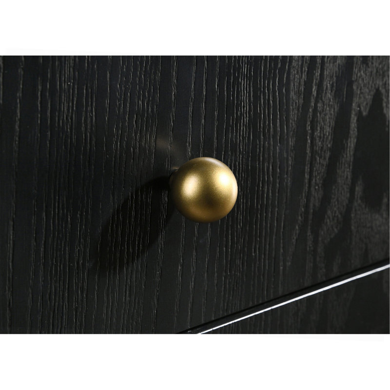 Black 8-drawer Dresser