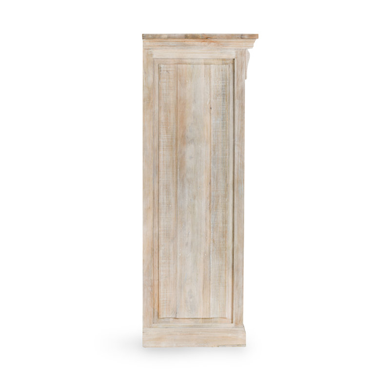 Adelaide 6 - Drawer Solid Wood Dresser, White Wash