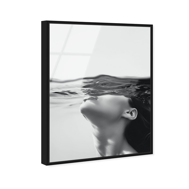 Breathe II Nautical Framed Acrylic by Oliver Gal, 37" H x 31" W