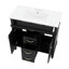 Meuble-lavabo 36 po avec lavabo, tiroir supérieur rabattable et 2 tiroirs de rangement-465961803