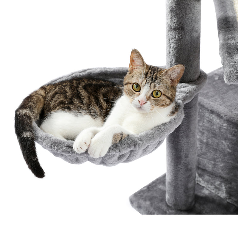 Arbre à chat et condo 44 "Eresus, Gris