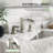 Widespread Bathroom Faucets With Metal Pop-up Drain-115669533
