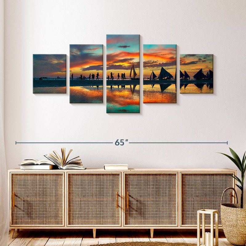 Boracay Azaline Sunset, H 24 po x l 55 po
