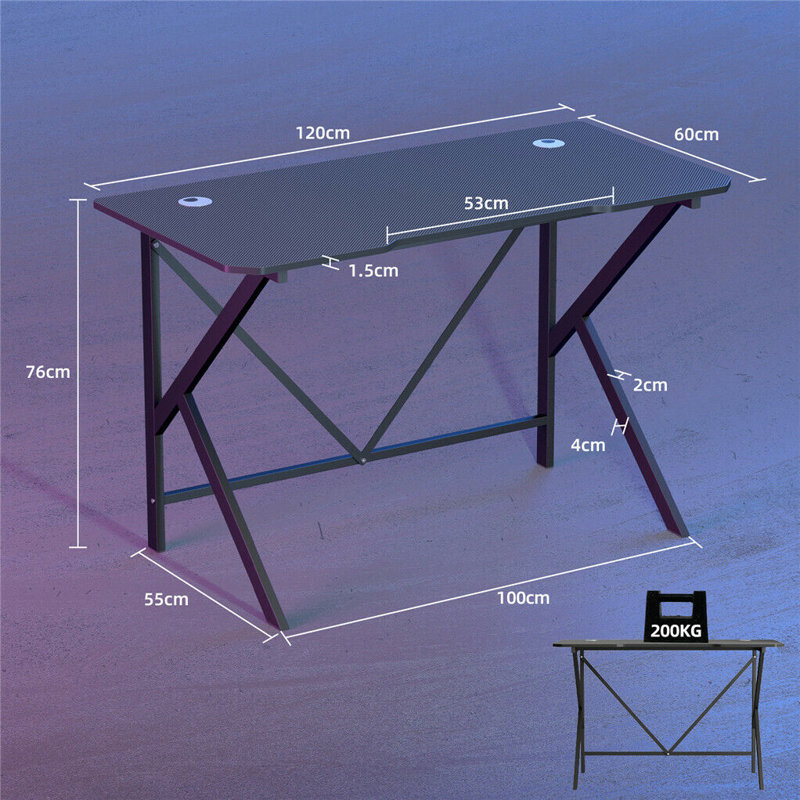Steel Computer Desk