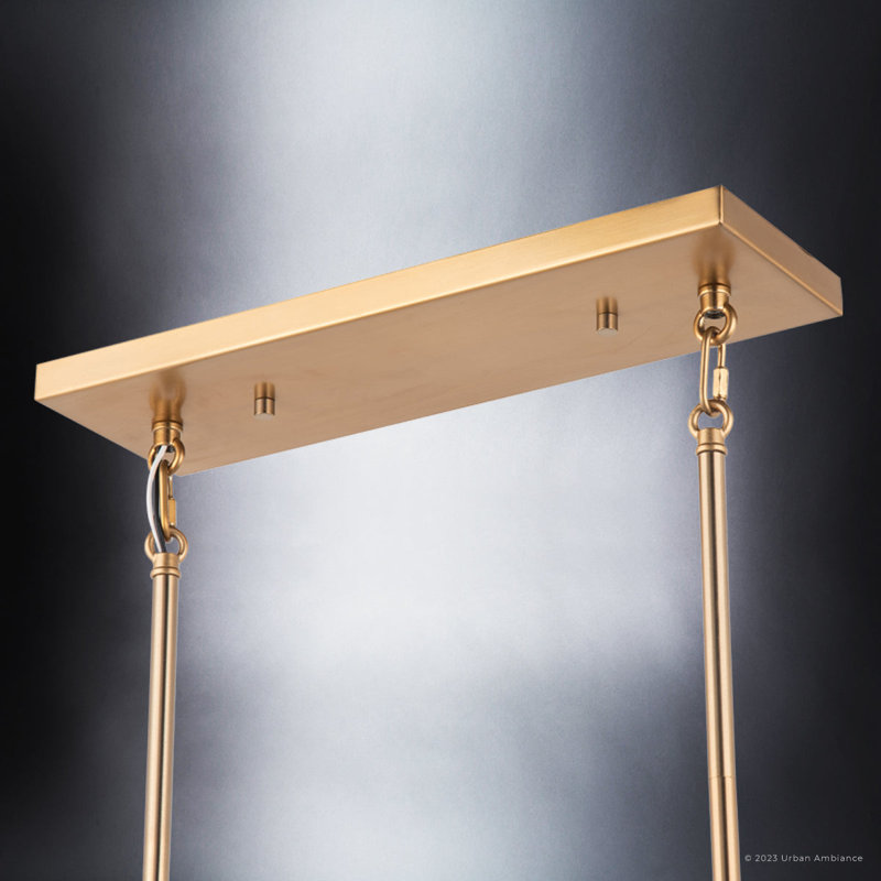 Lustre linéaire moderne de style bougie à 12 lumières Bojank
