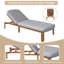 Chaise longue d'extérieur 76,3 po Donnie-1995703381