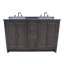Ensemble de meuble-lavabo double 55 po Keesha-8513936-74006450-74006451