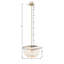 Lustre perlé 2 lumières