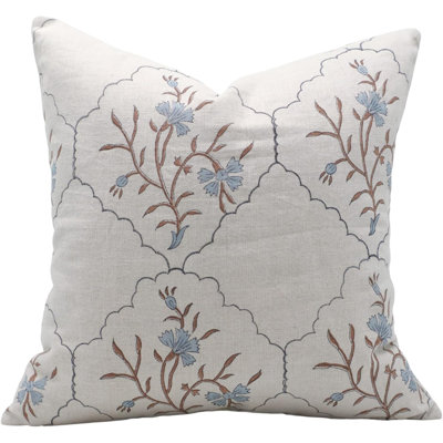 Fabdivine Decorative Pillow Cover Handcrafted Cushion for Home DÃ©cor, Vidya