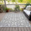 Tapis blanc intérieur / extérieur lavable à la machine Mahaney ACN732-496057191