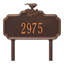Enseigne de jardin personnalisée 1 ligne chickadee ivy-40043258-39821309