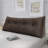 Sit-up Back Comfort Velvet Headboard Wedge Reading Pillow Triangular Backrest Back Support-56420204-56420207