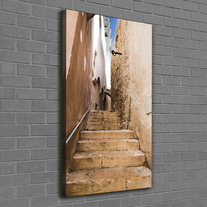 Streets Of Israel - Wrapped Canvas Print